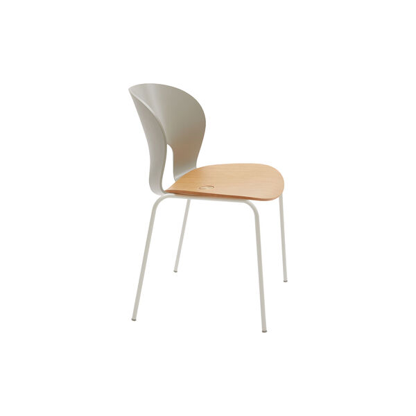 &Oslash; Chair, oak/white/grey, Magnus Olesen Design