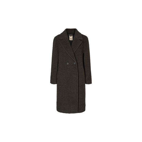 3560PBOTeddy coat, dark brown, PBO