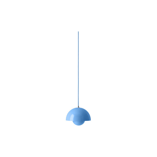 Flowerpot VP1 Pendant, swim blue Flowerpot VP1 Pendant, swim blue, &Tradition