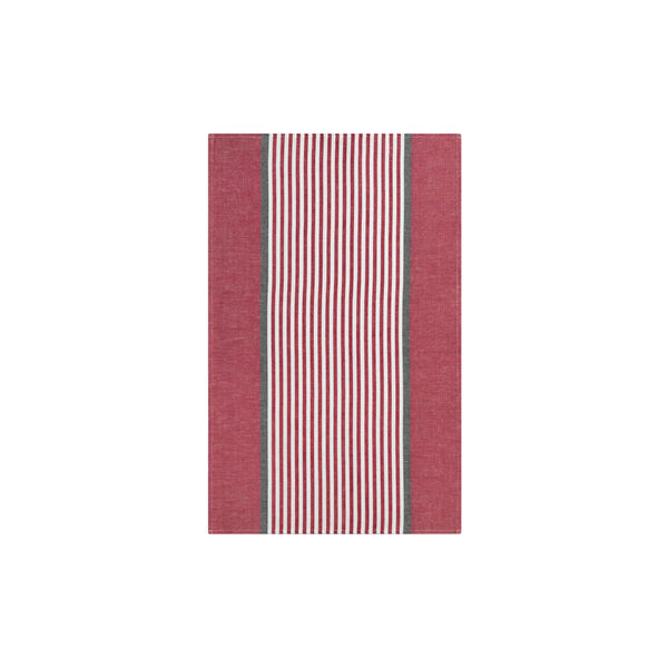 ABILD Tea Towel, carmine red, Georg Jensen Damask