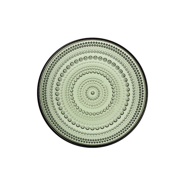 Kastehelmi Plate &Oslash; 17 cm, pine green, Iittala