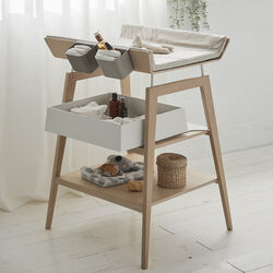 Cushion Cover for Leander Linea™ Changing Table, cappuccino, Leander