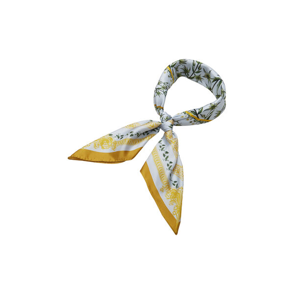 Green Flower Circle scarf, Flora Danica Denmark