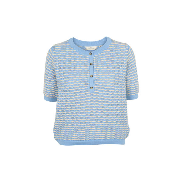 Cashi Granddad-Pullover, dutch canal/birch, Basic Apparel