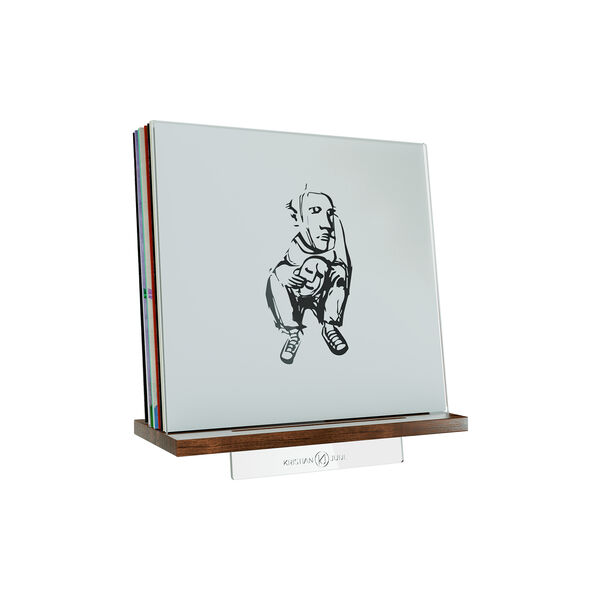 Display MULTI Vinyl Storage, walnut, KRISTIAN JUUL