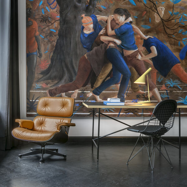 AJ Table Lamp, soft lemon, Louis Poulsen