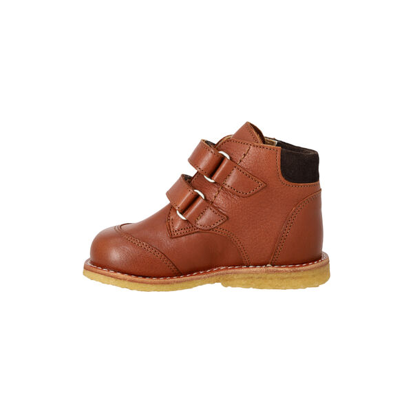 Anf&auml;nger TEX-Stiefel, cognac/dunkelbraun, ANGULUS