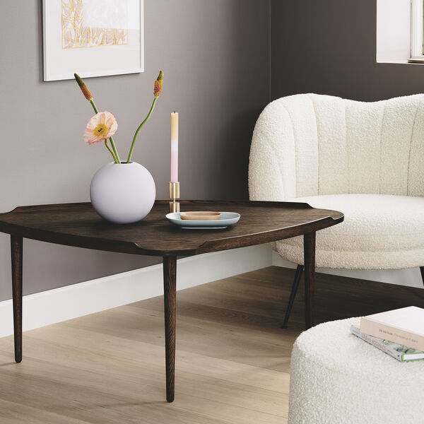 Nr. 55 Tisch, ge&ouml;ltes, rauchgebeiztes eichenholz, Aakjaer Furniture