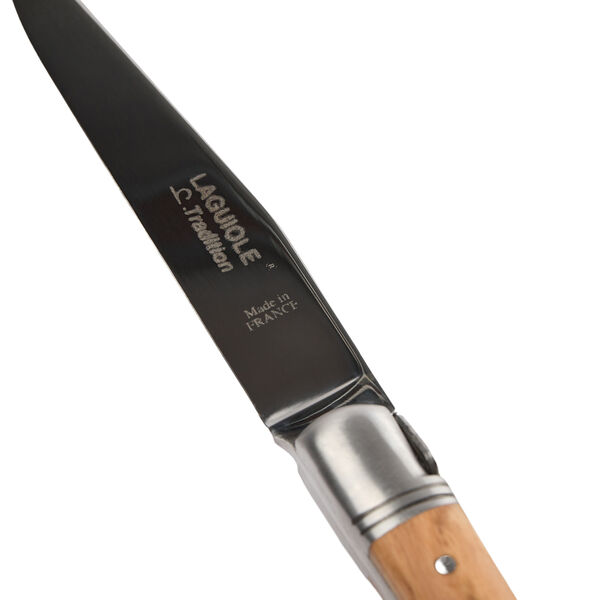 Laguiole Tradition Steakmesser, olive wood, Laguiole Tradition