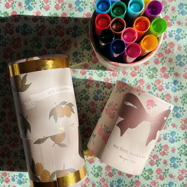Mein kleines Marker-Set, lemon Mein kleines Marker-Set, lemon, Konges Sløjd