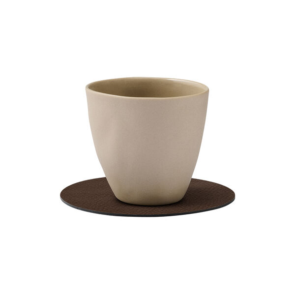 Serene glass mat Circle, hazel, LIND DNA