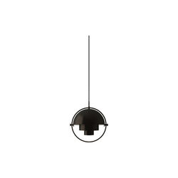 Multi-Lite Pendelleuchte, schwarzes Messing, GUBI