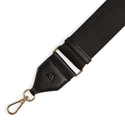 FinleyMBG Guiter Strap Gold, black w/black, Markberg