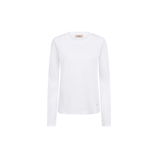 MMMillie O-LS Regular Tee, white, MOS MOSH