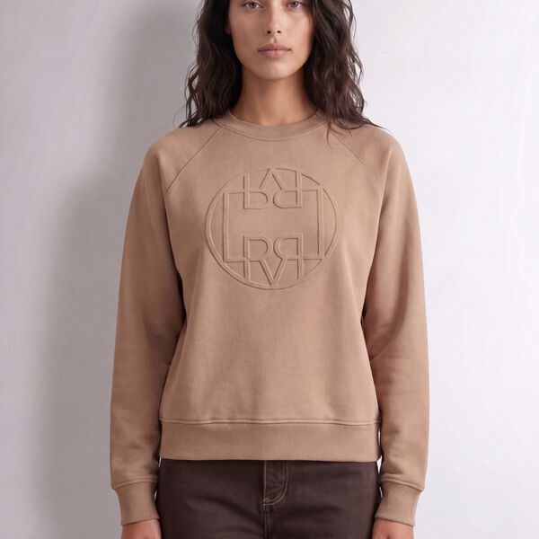 LR-NUKA 11 Sweatshirt, otter, Levet&eacute; Room