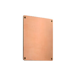 R&Oslash;RHAT Nameplate XL, copper raw, LIGHT-POINT