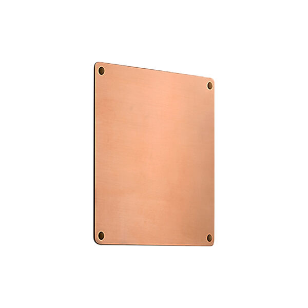 R&Oslash;RHAT Nameplate XL, copper raw, LIGHT-POINT