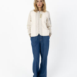 Gesteppte Bomberjacke, pearl, Coster Copenhagen