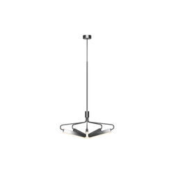 Angel 5 300 Wide Chandelier, steel, Rubn