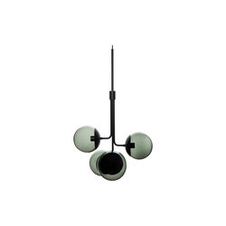 Lord Bouquet Chandelier, black/smoke, Rubn
