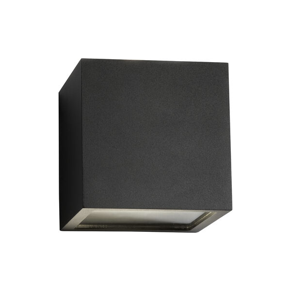 CUBE Mini Up/Down Wall Lamp, black, LIGHT-POINT