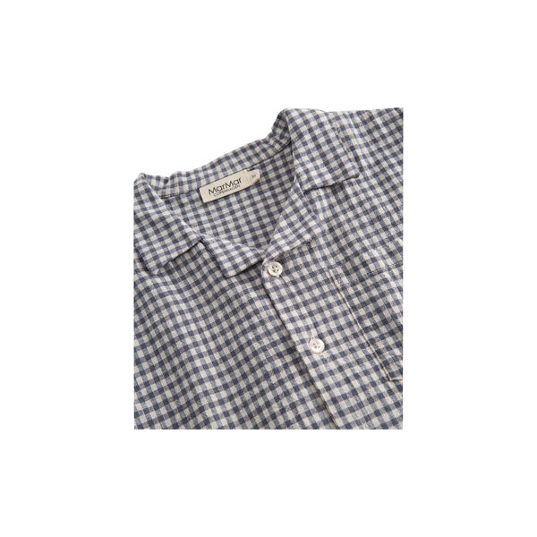 Tage Shirt, marine check, MarMar Copenhagen