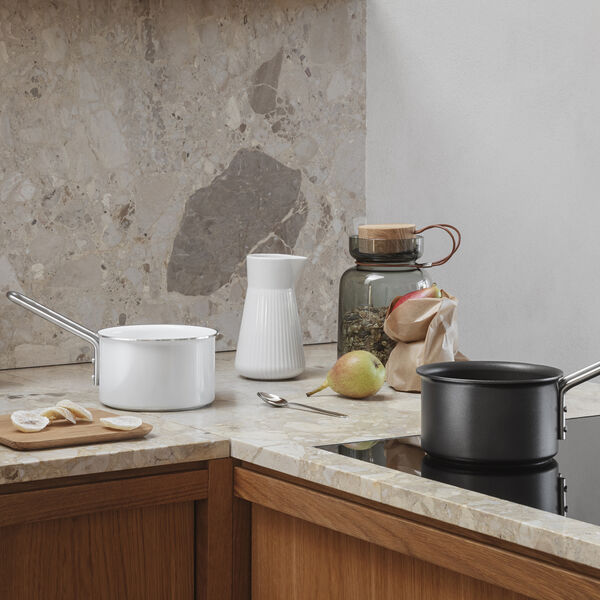White Line Saucepan with Ceramic Slip-Let&reg; coating 1.1 L, Eva Trio