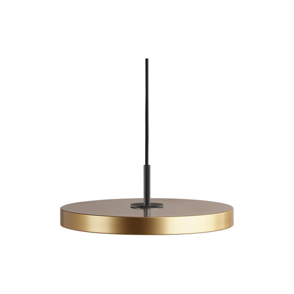 Asteria Plus Pendant, brass/black, UMAGE