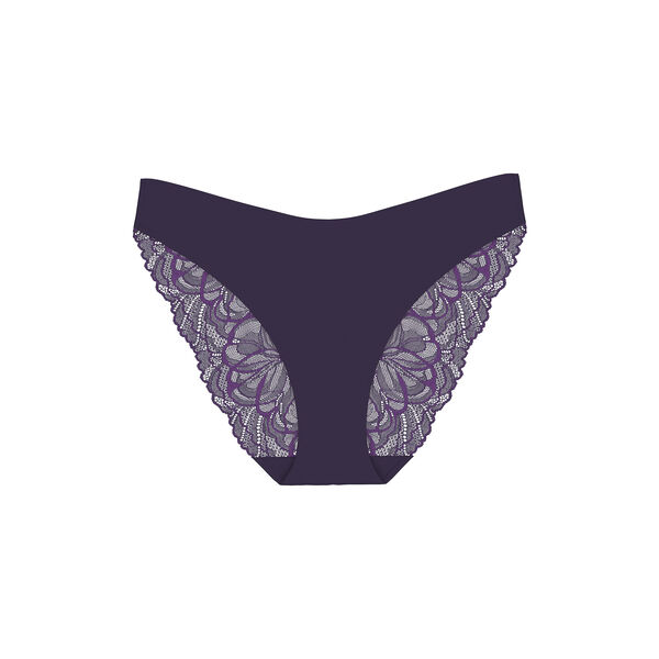 Body Make-Up Illusion Lace Highleg Tai-Slip, preussisk bl&aring;, Triumph