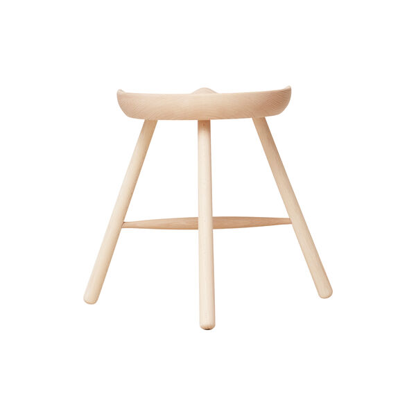 Shoemaker Chair™ no. 68, white oiled beech, Form & Refine