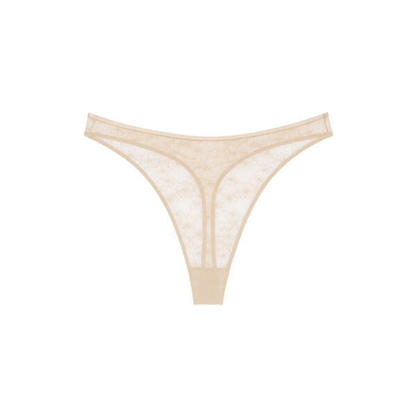 Bright Spotlight High-Leg-String, creamy dream, Triumph