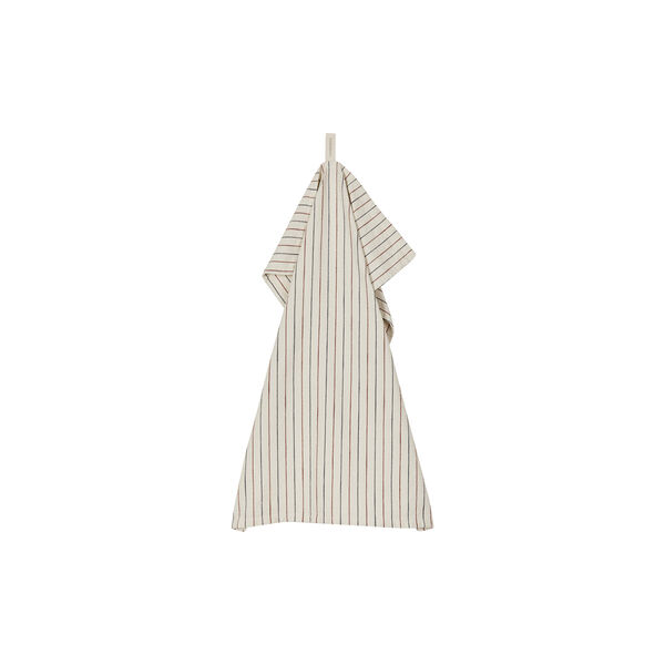 Garn Teatowel, blue/terracotta, Rosendahl