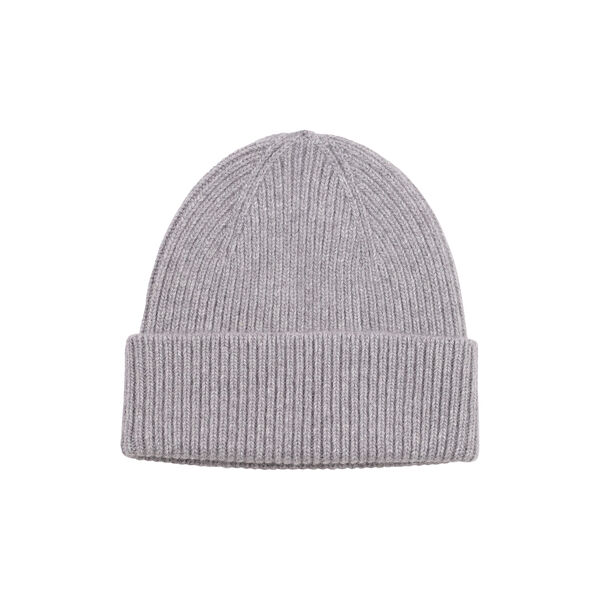 Merino Wool Beanie, heather grey, Colorful Standard