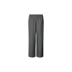 Bella Wool Pants, grey herringbone, Studio Feder