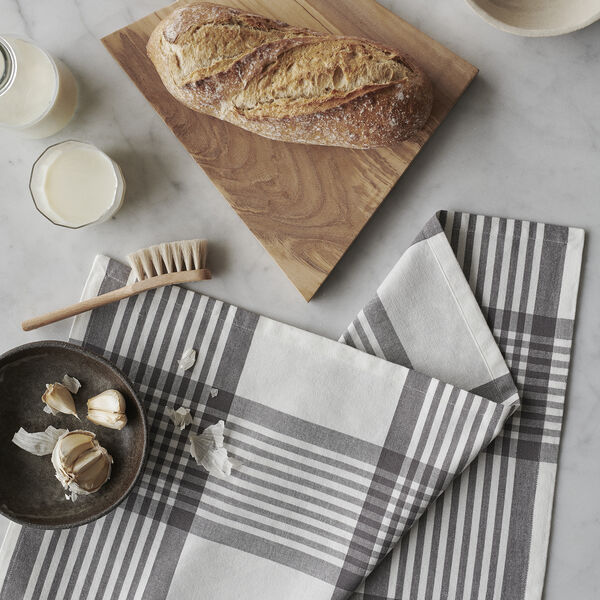 Tea Towel, large checks, By Mogensen
