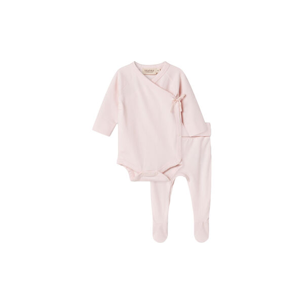Gift Box Feet Bodysuit & Pants, rose, MarMar Copenhagen
