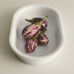 Bernadotte ovale ofenfeste Auflaufform, Georg Jensen