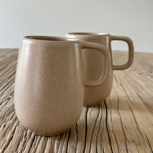 CAPRI Coffee Cup, matte taupe, HOEME Copenhagen