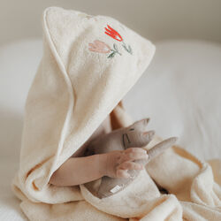 Petal Baby Towel, harmony, Dear April