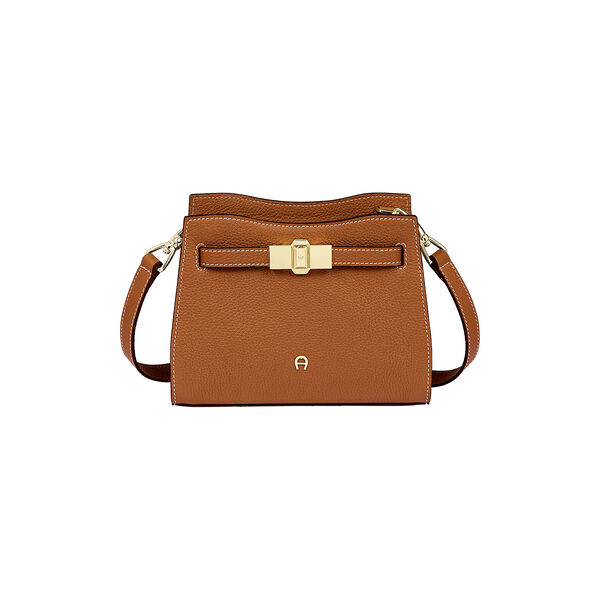 Farah S Crossbody Bag, cognac brown, Aigner