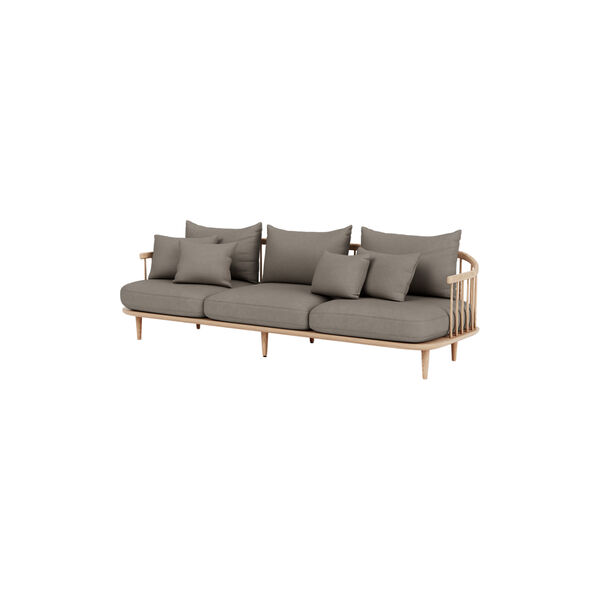 Fly SC12 3-seater Sofa, Hot Madison 094/oiled oak, &Tradition