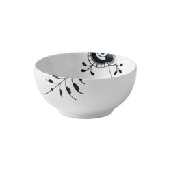 Mega Schwarz Gerippt Schale, 110 cl, Royal Copenhagen