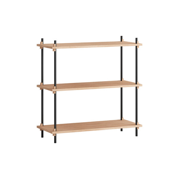 Shelving System 851A, oak, MOEBE