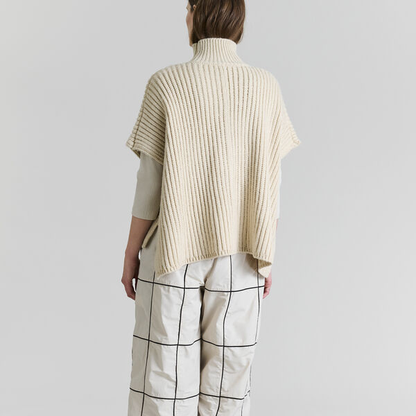 Nitto hochgeschlossene Bluse, ivory, BITTE KAI RAND