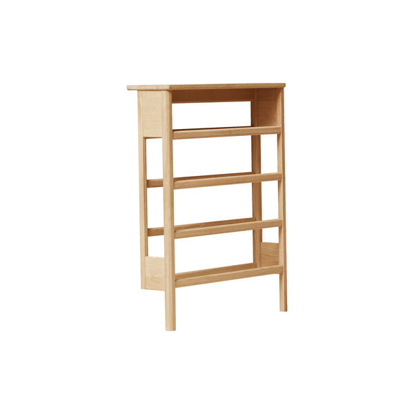 A Line Shoe Rack 72, oiled oak, Form & Refine