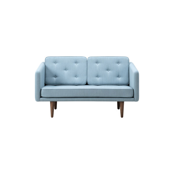 FF2002 No. 1 Sofa 2P, mood 3103/smoked oak stained, Fredericia Furniture