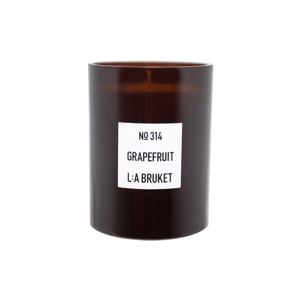 No. 314 Candle, grapefruit, L:a Bruket