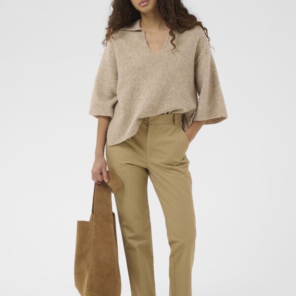 DiazIW Nolona lange Hose, latte, InWear