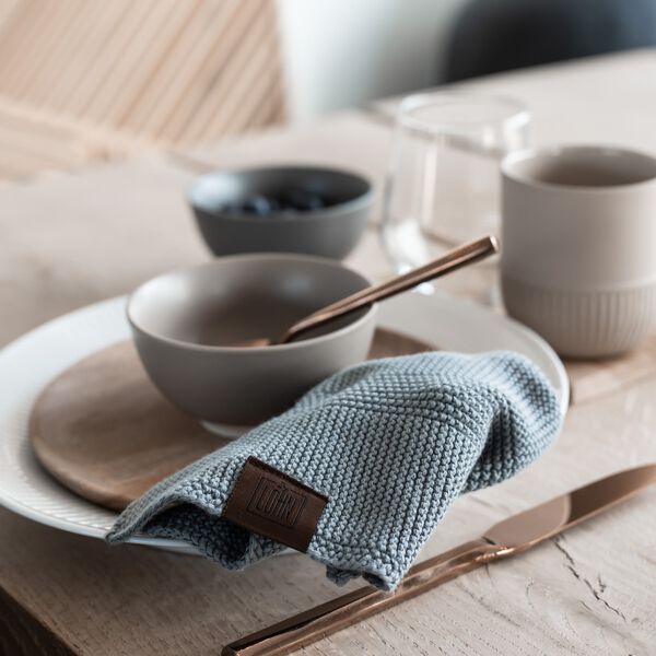 Knitted Cloth, spanish grey, By LOHN