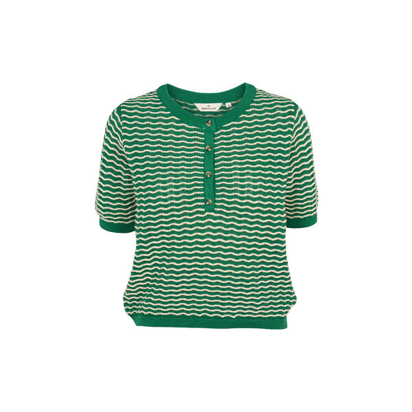 Cashi Granddad-Pullover, abundant green/birch, Basic Apparel